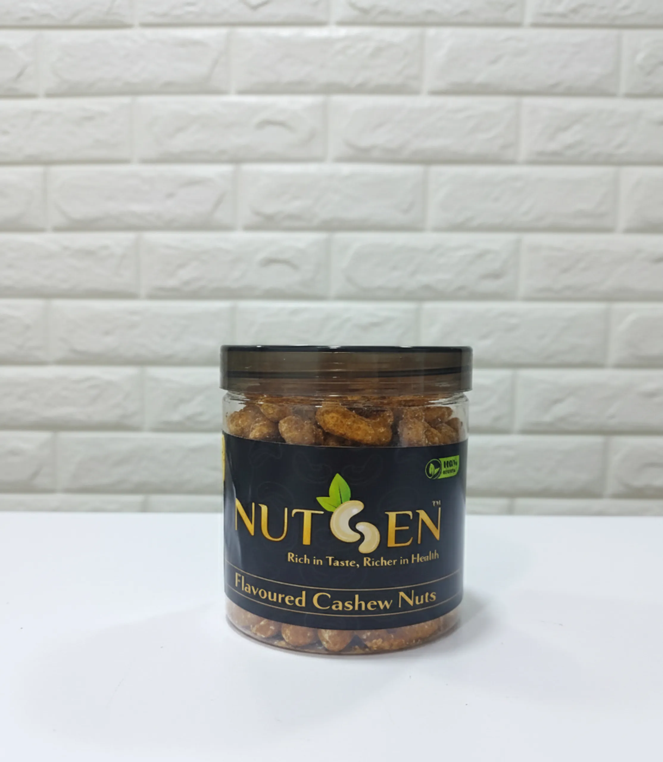 saltandpapperflavourcashew250gm Salt & Papper Flavour Cashews - Image 1